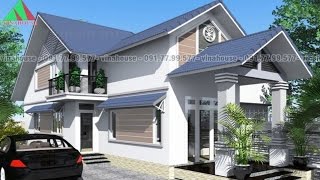 Nhà cấp 4 mái thái 5 x 16,5m có gác lửng đẹp mê hồn