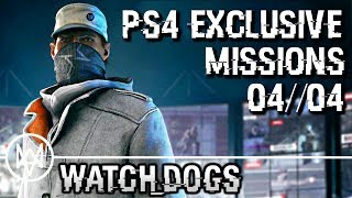 Watch Dogs - PS4 Exclusive Mission: SHUT DOWN [HD] PS4 Gameplay 1080p