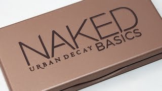 Urban Decay Naked Basics Palette Review