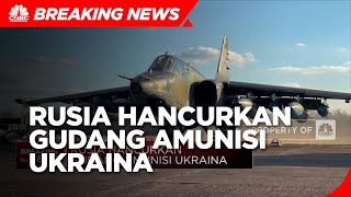 Rusia Hancurkan Gudang Amunisi Ukraina