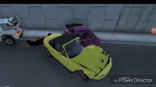 #1 Crash test of dummies and CARS- BEAM NG DRIVE