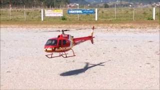 Heli ALIGN T-Rex 600 | 12s Batt | Arcanjo do Corpo de Bombeiro Militar | Rc Floripa