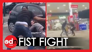 Brits Throw Punches Over Petrol Crisis
