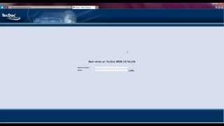 Tutorial - Como acessar o TecDoc WEB CATALOG