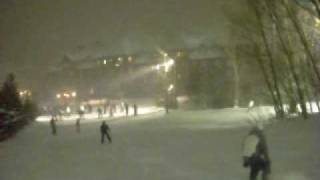Snowboarding at Blue Mountain