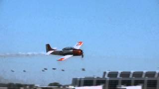 Jerry "Jive" Kerby T-28 Low Pass at 2013 Lehigh Valley Air Show