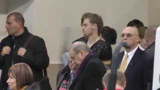 Сергей Воронов и Адьян Питкеев перед SP. Rostelecom Cup 2015 Cup Of Russia