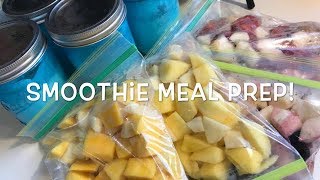 Smoothie Meal Prep On Weight Watchers Freestyle!