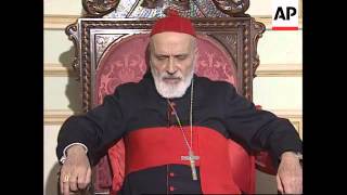 Lebanon - Preparations for papal visit