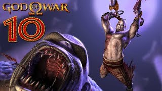 God of War прохождение на геймпаде PS2 версия [60 FPS] часть 10 Испытания Аида