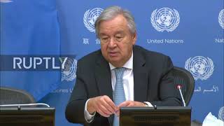 UN: Secretary-General Guterres condemns military coup in Sudan