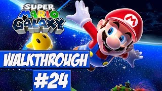 Super Mario Galaxy Walkthrough Ep.24 w/Angel - My First Tough Time!