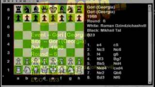 Great Chess Games -- Dzindzichashvili v Tal 1