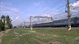 ЧС7-138 с поездом №212 Феодосия-Москва