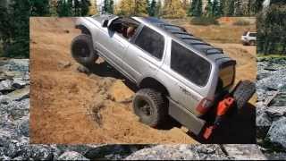 #194. Toyota 4Runner в степи на песке