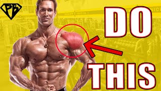 Mike O'Hearn BEST Old School Shoulder Workout Sets And Reps