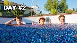Last To Leave Orbeez Pool Wins $5,000 - Challenge