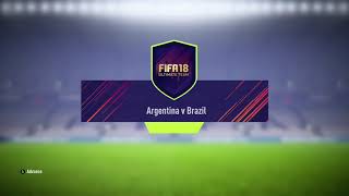 FIFA 18 ARGENTINA V BRAZIL SBC TUTORIAL!!