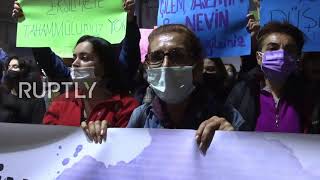 Turkey: Istanbul activists protest sentence to woman who killed abuser husband