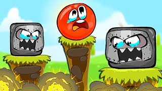 Красный Шарик смешные приколы и фейлы   Шара игра   RED BALL 4 Volume 5 INTO THE CAVE
