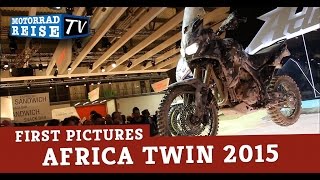 HONDA AFRICA TWIN 2015 Prototype - first pictures