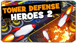 СЛОЖНЫЕ УРОВНИ В TOWER DEFENSE HEROES 2!