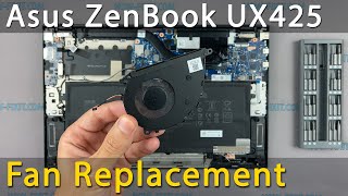 Asus ZenBook 14 UX425E Fan Replacement