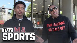 Master P & Son Hercy Challenging MN Rule, It's Stopping Kids From Hooping!! | TMZ Sports