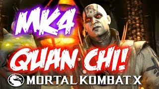 Mortal Kombat X MK4 Quan Chi Skin!