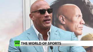 The Rock buys a football league — cheap!
