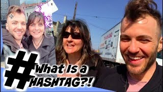Mother Learns What a HASHTAG Is!- Show This to YOUR MOM!- Son Teaches MOM What a HASHTAG is?!