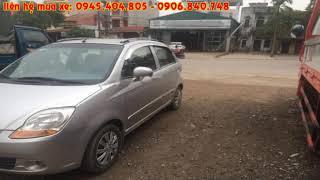 107 triệu, Cần bán lại xe Chevrolet Spark LT 0.8 MT năm 2011, màu bạc
