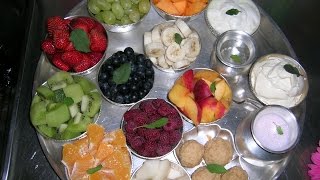 Offering food to Lord by Laxmi Mataji