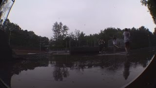 трюки на самокате, one day, Кузьминки, ливень 20160726
