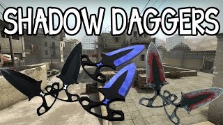 Все ножи Shadow Daggers из CS GO + цены!