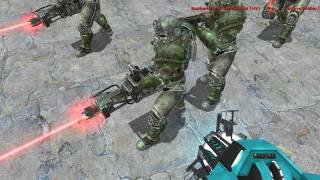 Gmod npc battle New Vegas BOS vs Enclave Remnats