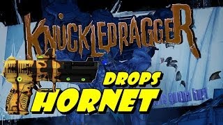 Borderlands 2: Knuckledragger drops Hornet - Boss (legendary) guide ep.1