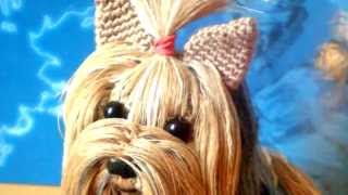 Амигуруми: схема Йоркширского терьера. Игрушки вязаные крючком! Free crochet patterns.
