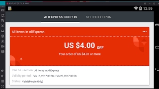 Халява! Новый способ получения купона на 4 бакса от Aliexpress'a!
