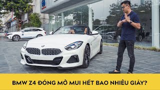 BMW Z4 đóng mở mui hết bao nhiêu giây?