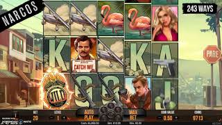 Play NetEnt Slot Narcos for free here