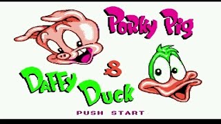 Полное прохождение (((Dendy))) Tiny Toon Adventures 6 / Тини Тун Приключения 6