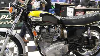1974 Triumph T150V Trident Black & Gold