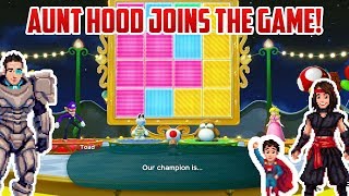 Mario Party! AUNT HOOD JOINS THE GAME! AND LOSES