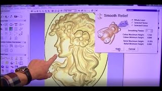 153 Making a 3D relief from a grayscale picture with ArtCAM