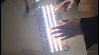 5630 SMD LED Modules 75x12MM 12V 1.5W 5630 3 LED Modules Waterproof Modules