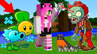 МАЙНКРАФТ, НО ЗАЩИТА ДОМА ОТ ЗОМБИ И ВОЛШЕБСТВО! СТАЛА ВОЛШЕБНИКОМ В MINECRAFT