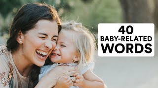 English vocabulary in the nursery