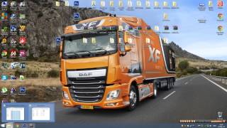 Видео урок 5: Создание скина (-ов) для Daf XF Euro 6 и прописка.