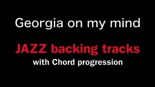 【 Georgia on my mind 】 Jazz Play along/ GEORGIA ON MY MIND / by 山崎翔